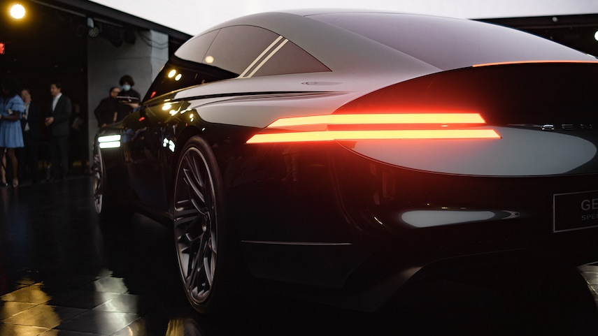 捷尼赛思发布最新概念车，未来6款纯电新车将使用全新家族设计
