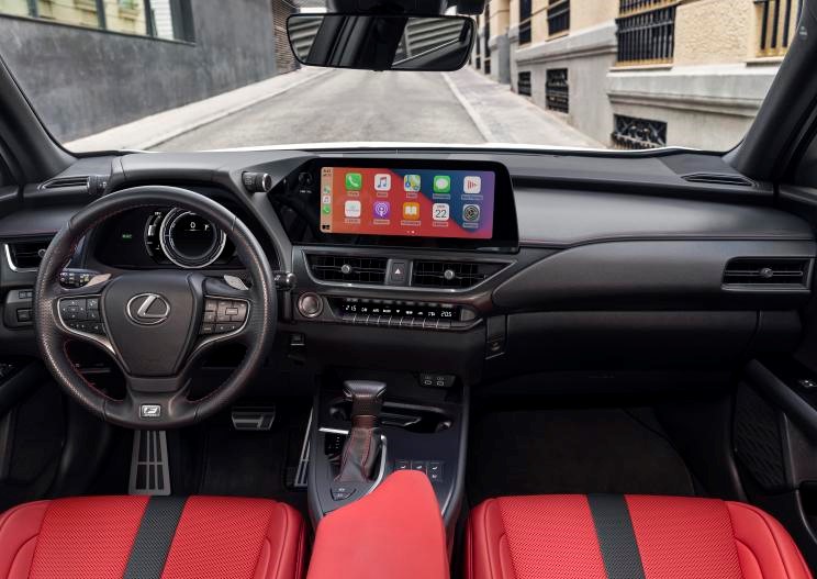 中期改款雷克萨斯UX车型官图发布 内饰升级12.3英寸中控屏