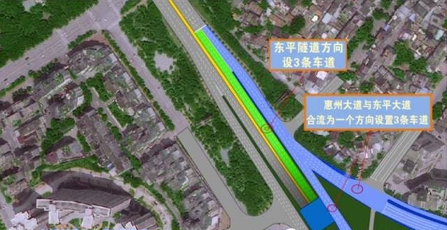 广东东江大桥周边道路今起有交通调整，车主别走错了