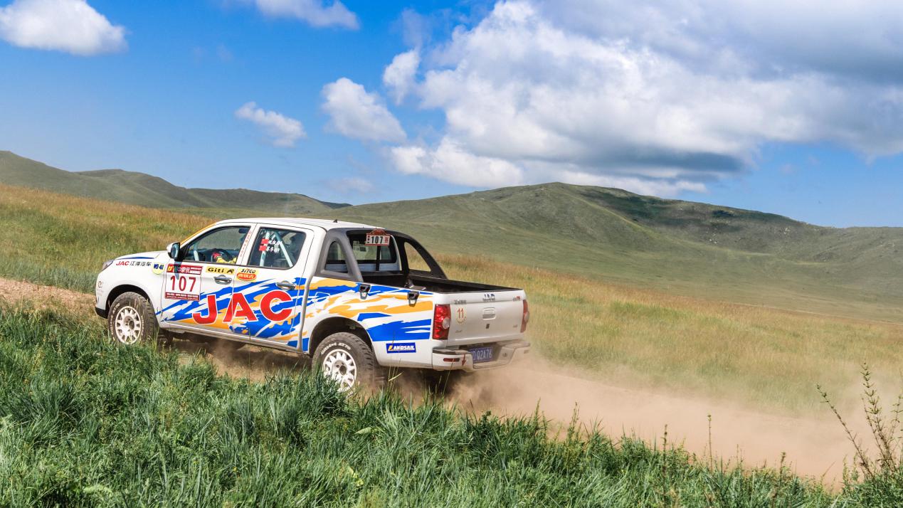 帅铃T6远征中蒙俄边界 挑战2018国际汽车拉力赛