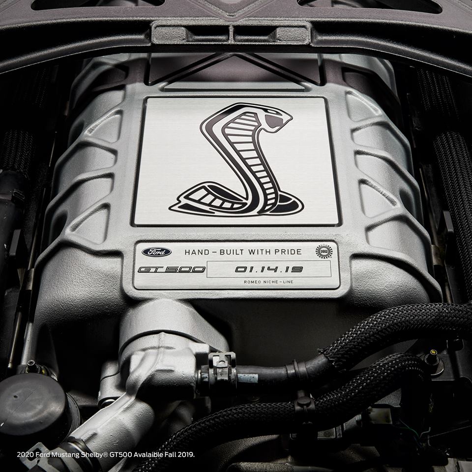 771马力！福特公布Mustang Shelby GT500动力参数