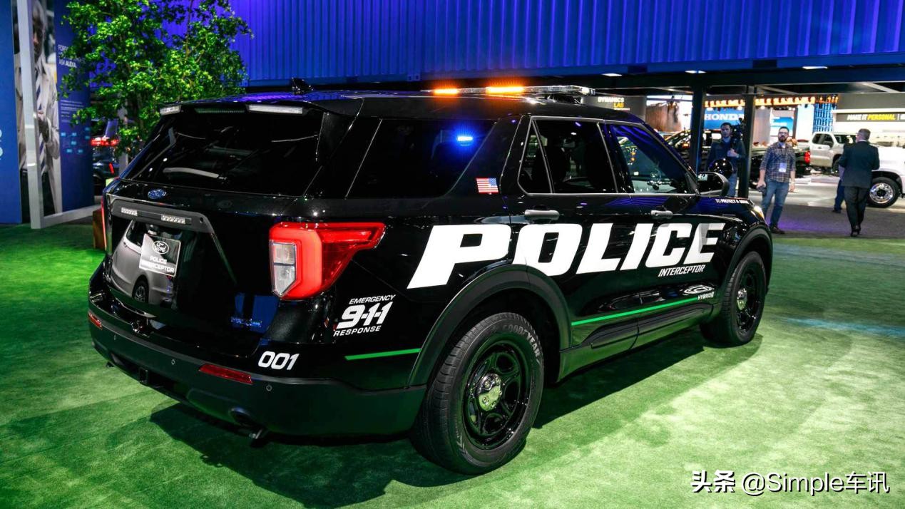 2020款美国福特探险者警车，护天护地护空气