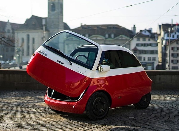 瑞士Micro Mobility推出microlino 2.0，还有可爱纯电三轮车