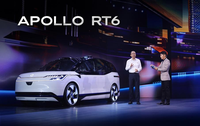 百度無方向盤無人車Apollo RT6發(fā)布，李彥宏：未來打車便宜一半