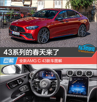 43系列的春天來了 全新AMG C 43新車圖解