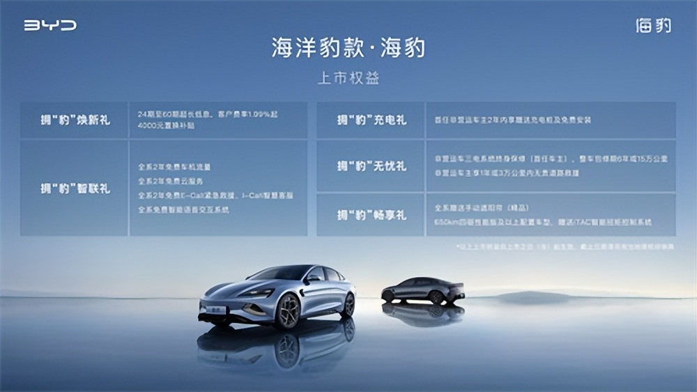 比亞迪海豹正式上市，售價(jià)20.98-28.68萬(wàn)元