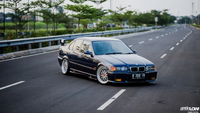 入手即酷炫的BMW E36，小改輪胎的“老”家伙