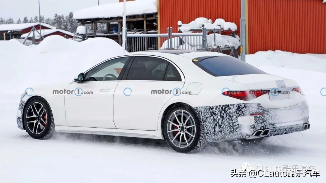 AMG S63e雪地曝光，600多匹的行政级性能猛兽要来了