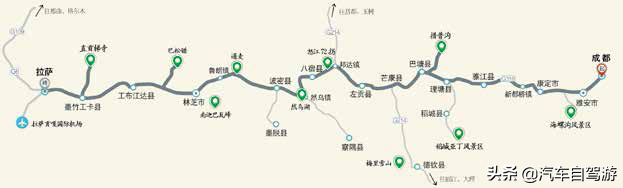 川藏线，最美国道318的精华所在（附路书及线路图）