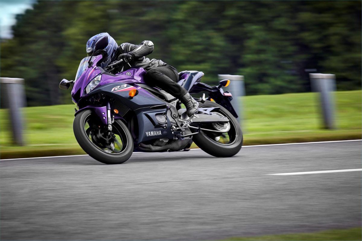 2023 雅马哈 yzf-r3 午夜黑(midnight black.
