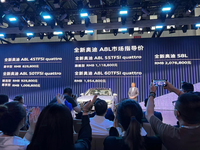 2022成都車展：設(shè)計更家族化！新款奧迪A8L正式上市！