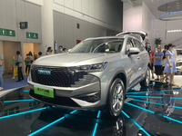 成都车展实拍哈弗H6 DHT-PHEV，时尚指数高