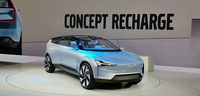 沃爾沃全新純電概念車Concept Recharge亮相2022成都車展