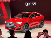 英菲尼迪QX55成都車(chē)展上市，售價(jià)38.98萬(wàn)起