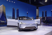 實(shí)拍沃爾沃Concept Recharge純電概念車，XC90未來繼任者