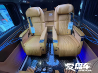 福建奔驰威霆改装新款首台带腰脱功能航空座椅，舒适度再一次升华