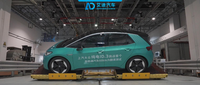中国汽研开展首次新能源汽车60km/h翻滚测试