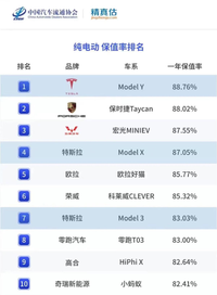 保值率堪比特斯拉！最保值的纯电小车竟然是TA