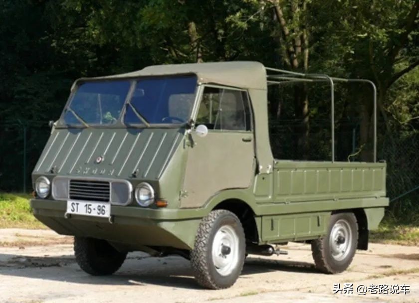捷克版"乌尼莫克"越野车 未上市的斯柯达998全地形车_太平洋号