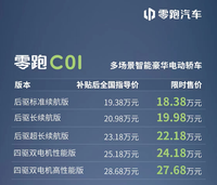 20萬內無對手，百公里加速3.66s的零跑C01將橫掃市場