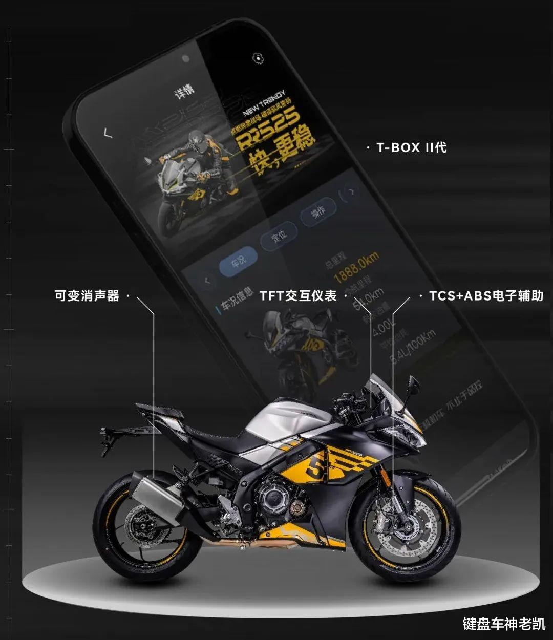 无极250RR竞技版售价公布、525RR开始预订、四缸机排量为660cc