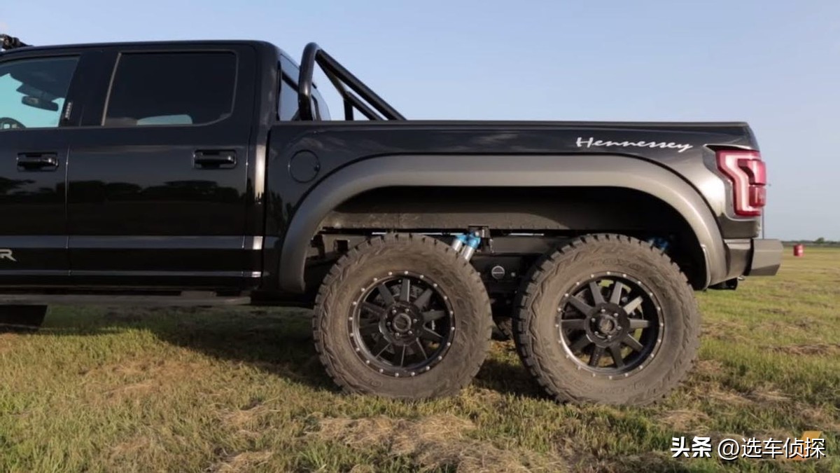 福特轩尼诗迅猛龙，6轮版F150猛禽，6X6皮卡你见过吗？