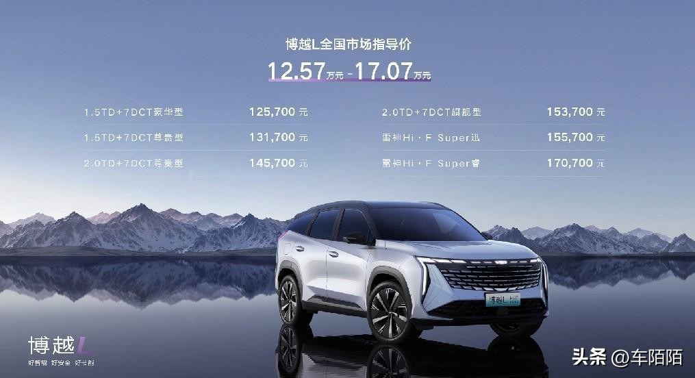时隔六年，从三好SUV到新三好SUV，博越L带来哪些变化