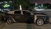 別克全新旗艦轎車曝光！或?yàn)榧易迤炫灝a(chǎn)品，配備一體式曲面屏