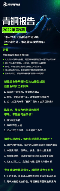 10—20萬(wàn)元新能源市場(chǎng)：比亞迪之外，誰(shuí)還能叫板燃油車？（上）