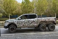 皮卡界的天花板 長城山海炮6x6版實車照片曝光