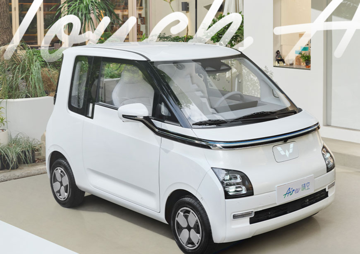 新款MINI新能源电车，五菱Air ev晴空上市，售6.78万元起