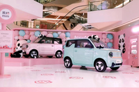 吉利熊貓mini實(shí)車首發(fā) 微型電動車新選擇