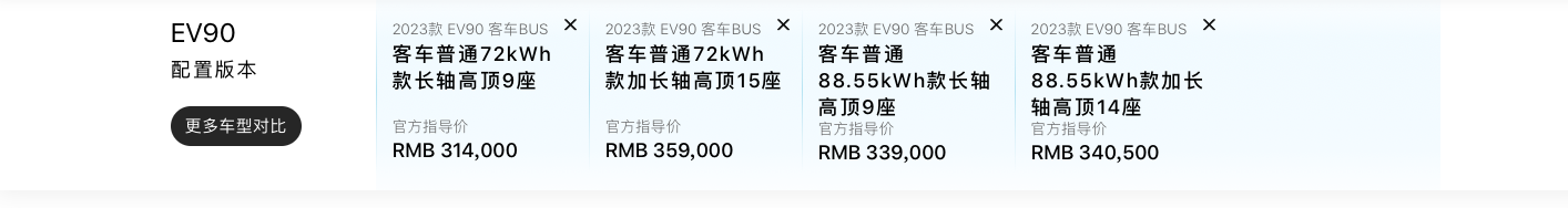 2023款上汽大通EV90上市！最大续航395公里，售价24.9万元起