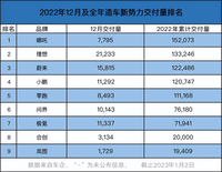 十個“蔚小理” 也湊不齊一個比亞迪