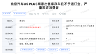 北京汽車準車主無奈發布控訴,新車下訂到手變庫存車?