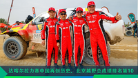達(dá)喀爾拉力賽中國(guó)再創(chuàng)歷史，北京越野總成績(jī)排名第10