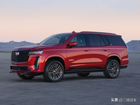 2023款凯迪拉克凯雷德V系列图曝光！搭载6.2L V8发动机