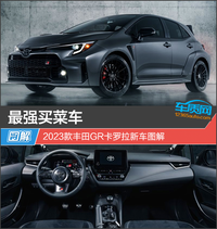 最強買菜車 2023款豐田GR卡羅拉新車圖解