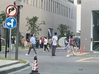 測試車從三樓墜落，兩人身亡，蔚來：意外事故