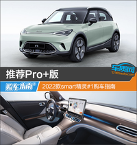 推薦Pro+版 2022款smart精靈1購車指南