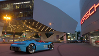 为虚拟空间而开发的保时捷跑车-Porsche Vision Gran Turismo概念车