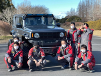 日本汽车学院，学生打造出五门铃木吉姆尼，底盘延长400mm