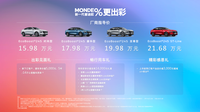 全系標(biāo)配2.0T+8AT 新一代蒙迪歐15.98萬元起售