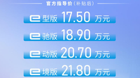 17.5-21.8萬(wàn)，本田出的純電車，配置咋挑？東風(fēng)本田e:NS1購(gòu)車手冊(cè)
