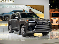最奢華雷克薩斯SUV 洛杉磯車展2022款LX 600 有兩、三排座椅可選