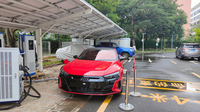 奧迪RS e-tron GT實車國內曝光 與保時捷Taycan同門，或年內上市