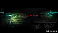 BJ60線稿曝光，車長5米硬派SUV，6秒破百續(xù)航1000公里？