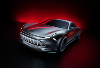 梅赛德斯Vision AMG纯电动概念车发布，外观科幻，有望2025年量产