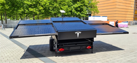特斯拉太阳能增程拖车原型，每天可增加50英里续航里程