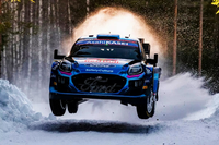 WRC瑞典冰雪大战，福特击败现代和丰田